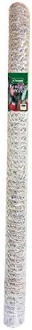 Durable chicken wire roll for agricultural fencing.