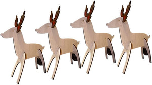Wooden holiday craft set for kids