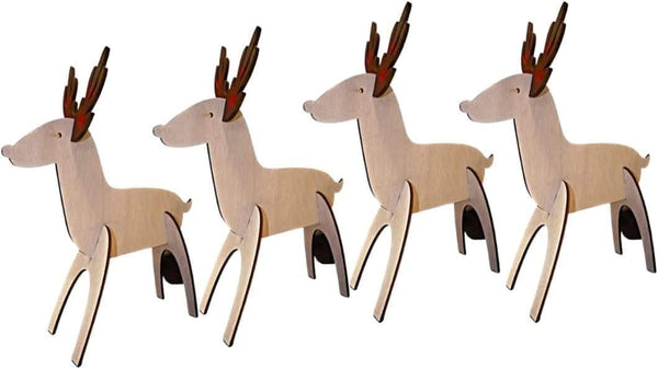 Wooden holiday craft set for kids