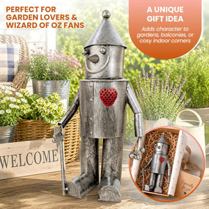 decorative solar garden figure