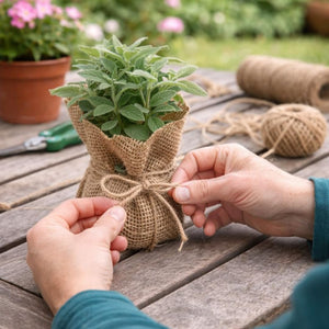 Garden twine for tomato plant support