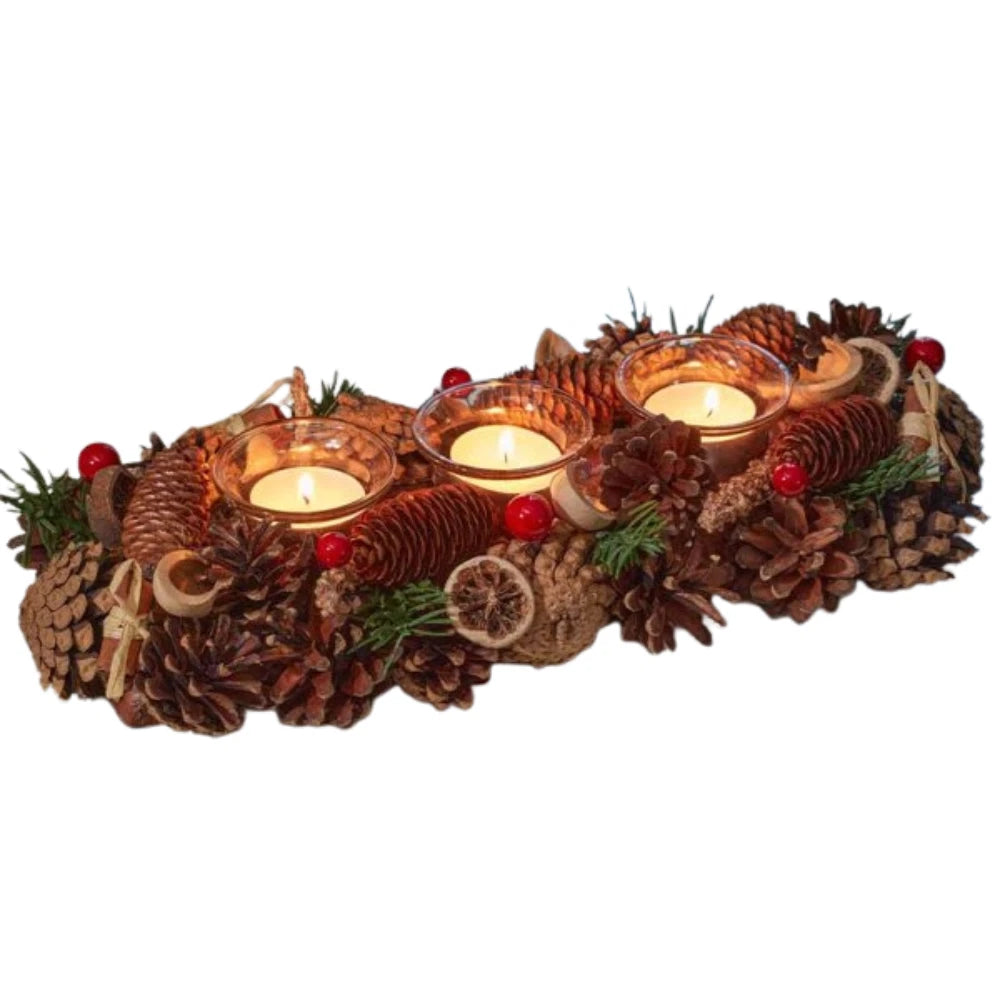 Christmas Candle Holder Decoration