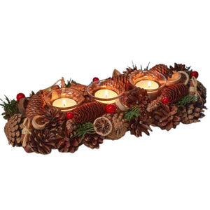 Christmas Candle Holder Decoration