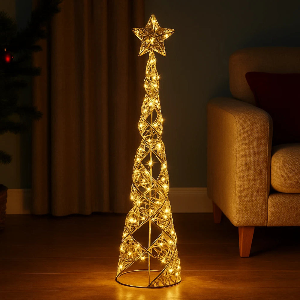 80cm Outdoor Pre Lit Christmas Tree