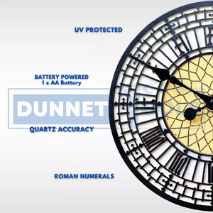 Big Ben Face Garden Outdoor Wall Clock 