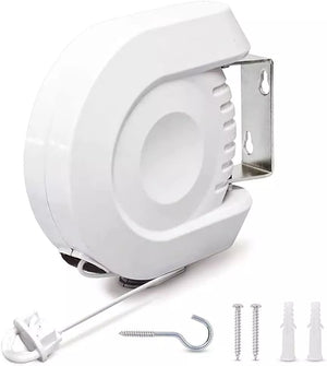 12M Retractable Automatic Clothes Washing Line Reel