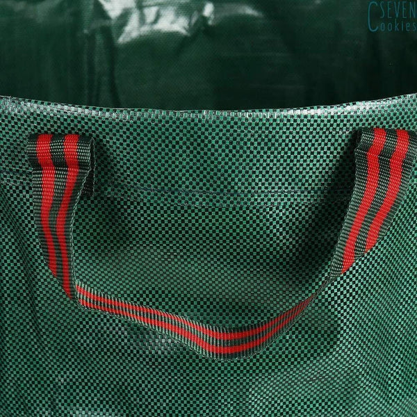 2x heavy duty reusable garden waste bag