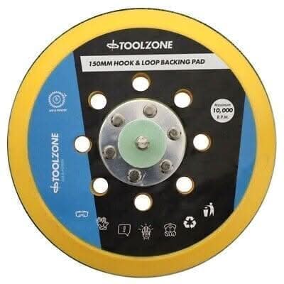 Hook and Loop Backing Pad Sanding Disc 150mm 6 inch For Sanding Polishing