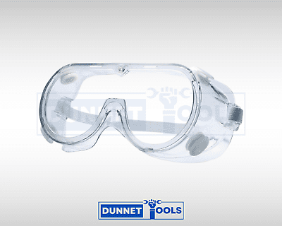 Safety Goggles Protective Glasses Lab Work Wear PPE Eye Protection Anti-Fog Vent