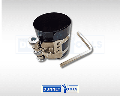 Piston Ring Compressor 75-175 x 100mm Stainless Steel Clamp Car Motorbike Repair