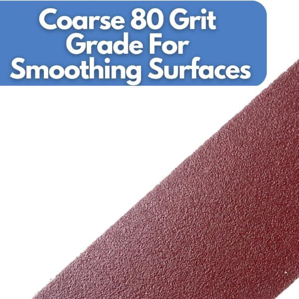 Coarse sandpaper for surface preparation