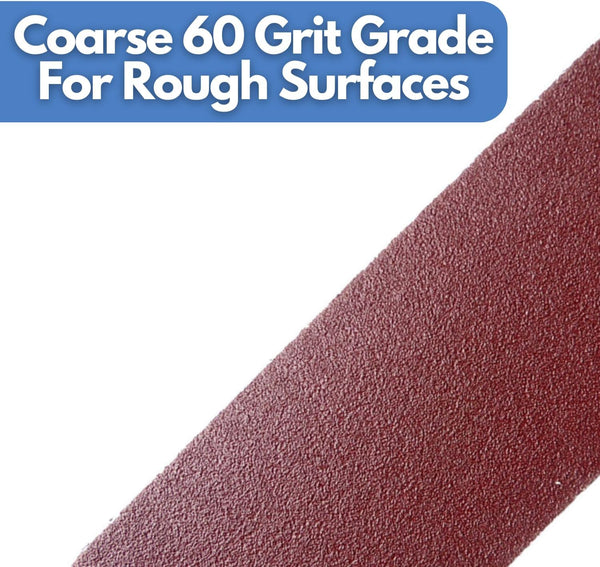 Sandpaper roll for metal preparation