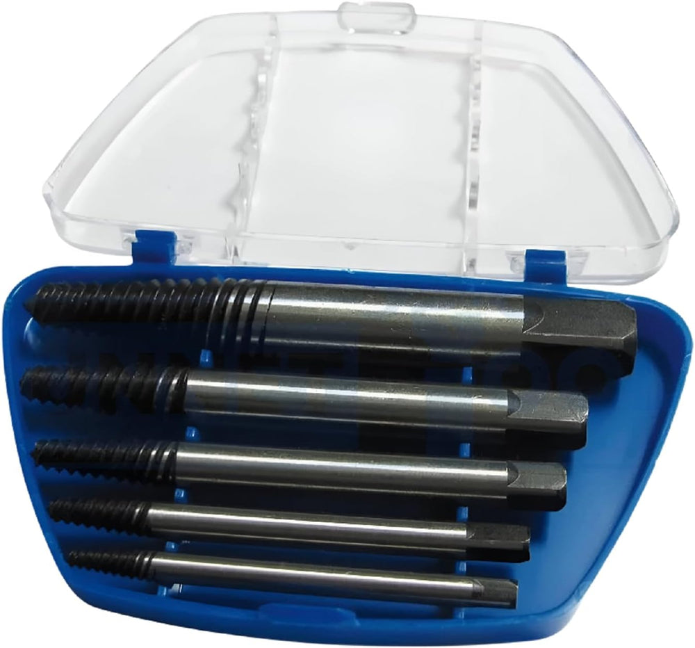 screw extractor set for removing stripped screws