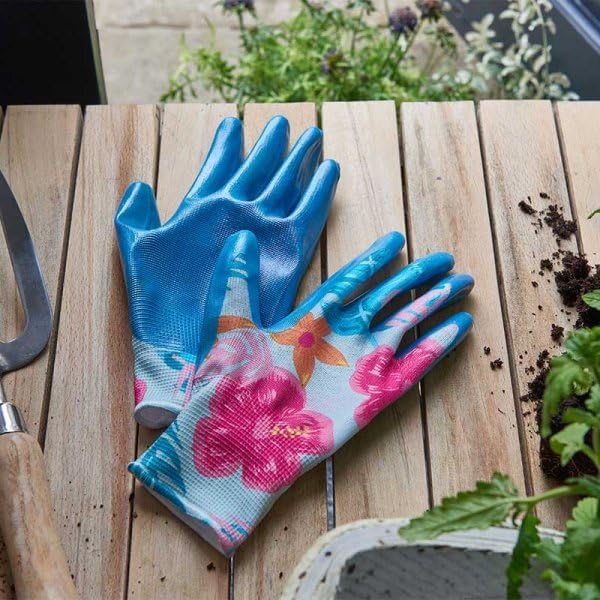 Tropicana seed and weed gardening gloves