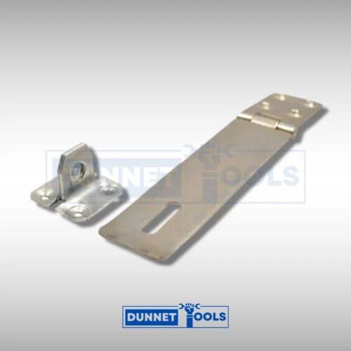 reinforced steel hasp and staple lock