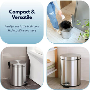 pedal bin with removable inner bucket