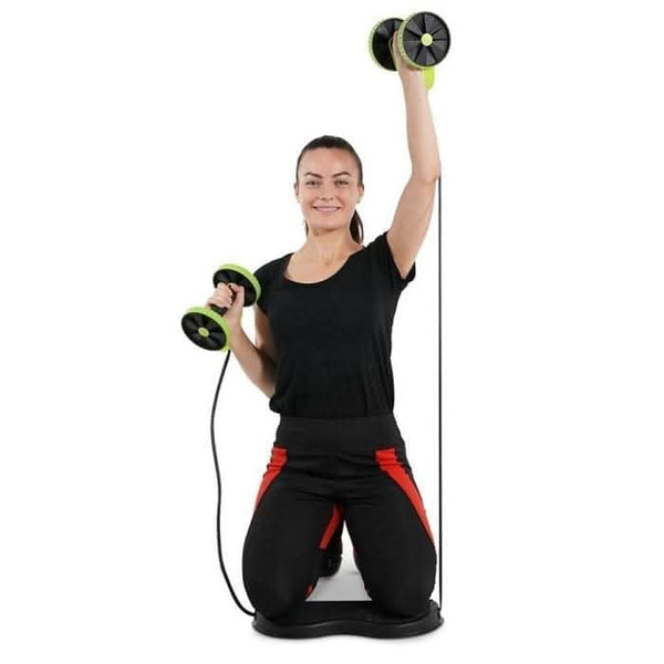 Rubber band resistance fitness equipment for home
