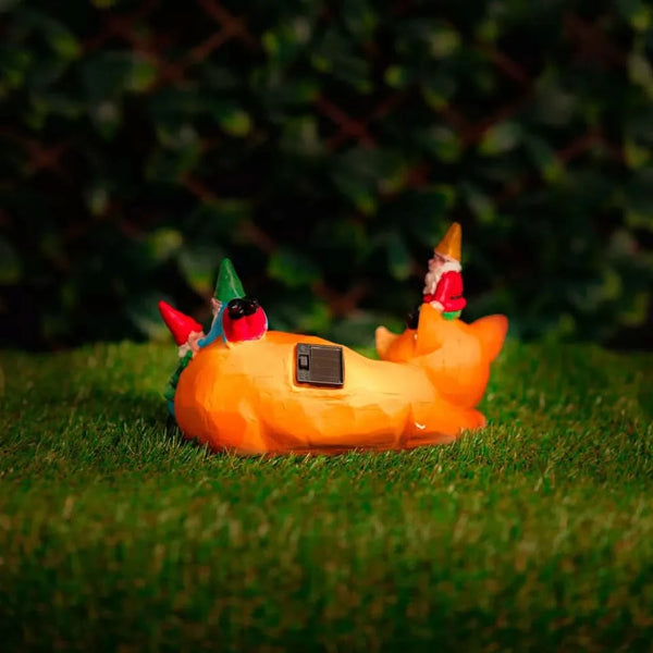 Decorative gnome character detail