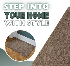 Indoor hallway dirt trapping mat