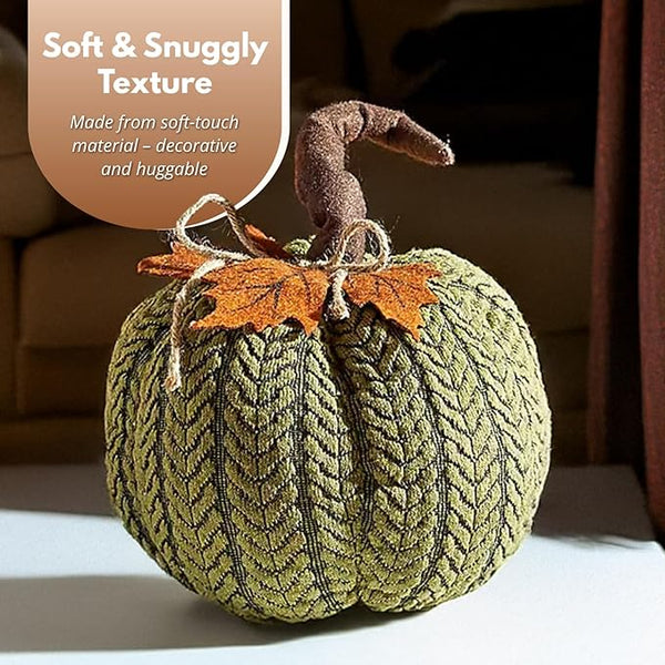 Decorative Halloween plush pumpkin