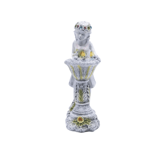 Colourful polyresin fairy garden ornament