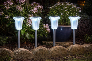 Waterproof solar garden lights outdoor