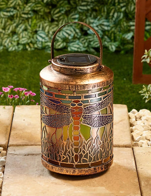 weather resistant solar hanging lantern