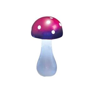 Purple solar mushroom garden decoration