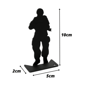 Metal air gun shooting targets