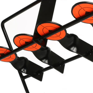 Air rifle spinning target set