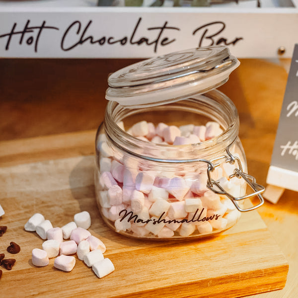 Reversible Hot Chocolate Bar & Tea Coffee Station Set