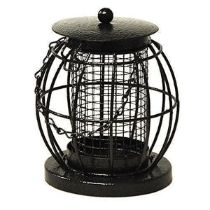 13.5cm metal nut feeder with hanging chain