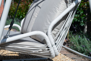 Contemporary garden swing chair