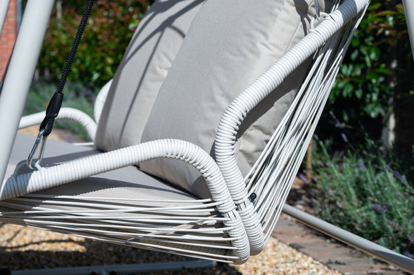 Contemporary garden swing chair