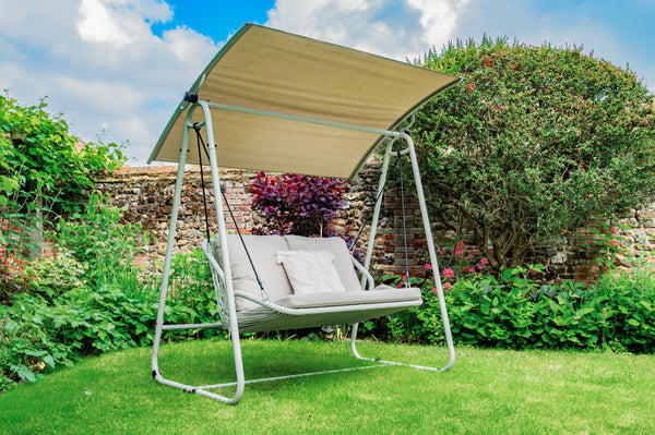 2 seater garden swing chair