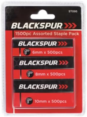 Staple gun refill pack with 1500 pieces