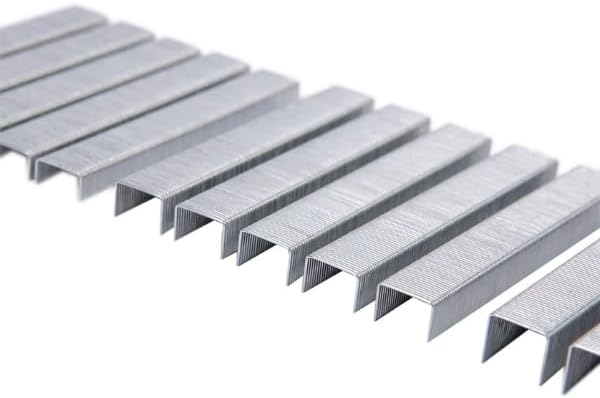 Assorted staple gun staples for household repairs