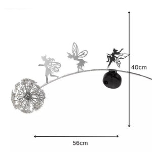 Stainless steel fairy stake light for outdoor evening décor