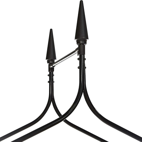 2.9m garden arch shown in outdoor space