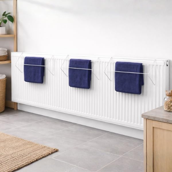 indoor radiator drying rack for laundry