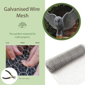 Steel wire mesh roll for aviary construction
