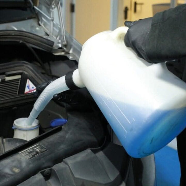 5L Measuring Jug With Lid & Spout Car Engine Oil Antifreeze Filler Measure Home