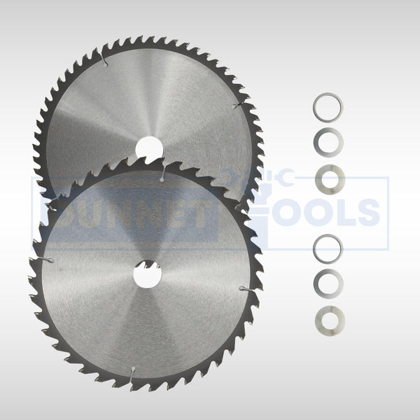Circular saw blades with reducer bushes
