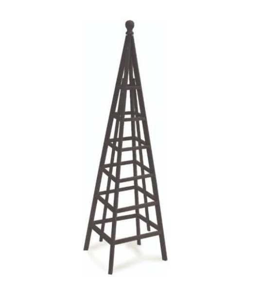 1.9m slate Woodland garden obelisk