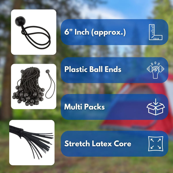ball bungee cords for tents and canopies