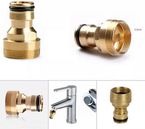 garden irrigation connector made from brass