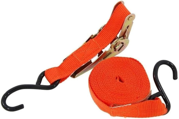 Cargo securing strap for van and trailer use