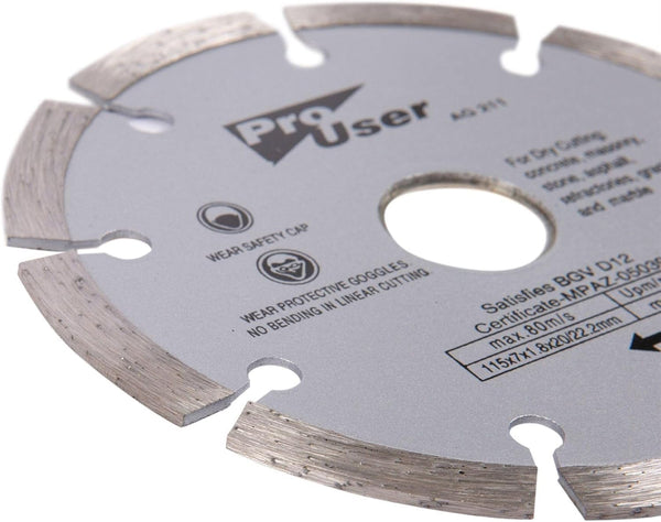 diamond angle grinder blade