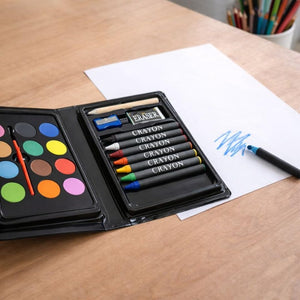 Educational colouring and sketching set