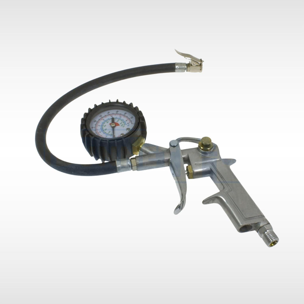 tyre inflator with pressure gauge for air compressor